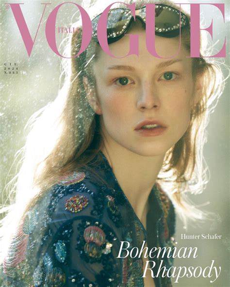 Hunter Schafer vogue cover